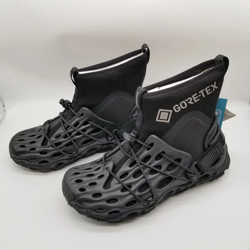 Merrell Hydro Moc AT Neo GTX 1TRL Women 8 Black GORE-TEX Waterproof Boot J004990